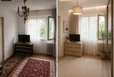 Apartament cu 3 camere semidecomandat în Central - 6