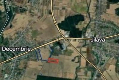 Teren intravilan , 30.000 mp , toate utilitățile,  acces facil la DN,, langa A0, - 2