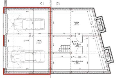 Casa cuplata, 4 camere, 163 mp utili, semifiniasata, cartier Dambul Rotund - 14
