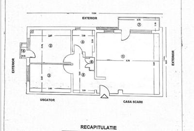 Stefan cel Mare apartament cu 3 camere de vanzare - 1