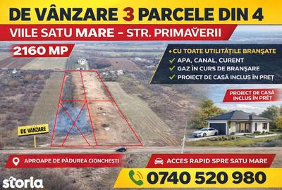 Teren de 2160 mp, în Viile Satu Mare - 6