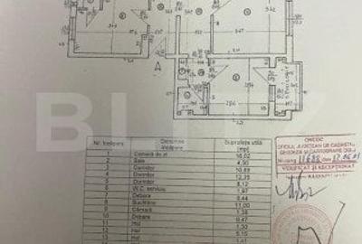 Apartament cu 4 camere decomandat, 79,46 mp,  zona Sara - 7