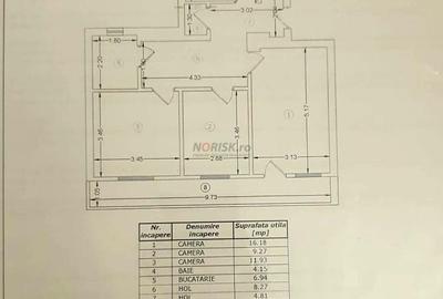 Apartament cu 3 camere decomandat în Obor - 1