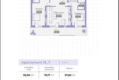 Complex  Arqa Jolie Village, Iancu Nicolae,Apart 3 Cam,  prima inchiriere Complex  Arqa Jolie Village, Iancu Nicolae,Apart 3 Cam,  prima inchiriere - 7