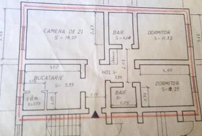 Apartament cu 3 camere decomandat în Zorilor