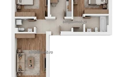 Apartament cu 3 camere decomandat în Metalurgiei - 8