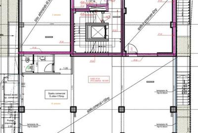 Spațiu comercial, de 250 mp, în P-ța Alba Iulia