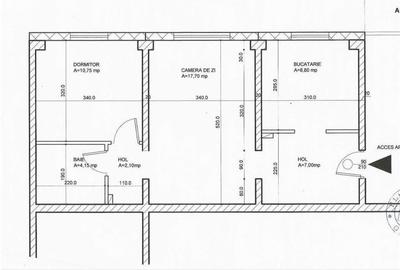Apartament cu 2 camere semidecomandat în Moșilor - 9