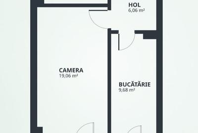 Garsonieră decomandată în Tătărași - 6