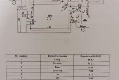 Apartament cu 2 camere decomandat în Cotnari - 7