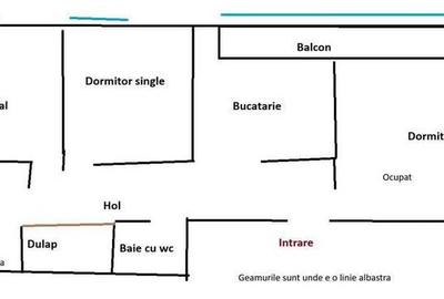 Apartament cu 2 camere decomandat în Scriitorilor - 4