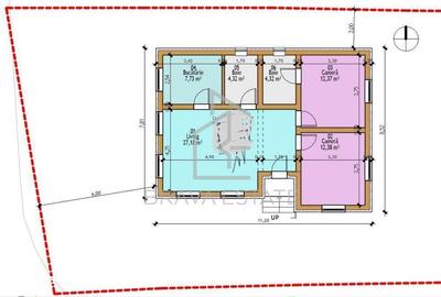 Casă cu 3 camere în Juc-Herghelie - 1