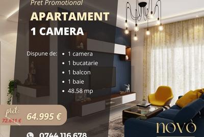 Garsonieră decomandată în Păcurari