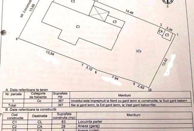 Casă individuală cu 3 camere cu Canalizare în Brătianu - 6
