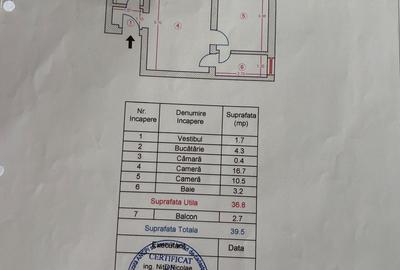 Apartament cu 2 camere decomandat în Floreasca - 12