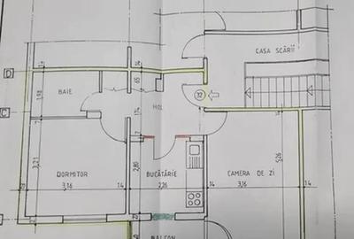 Apartament cu 3 camere decomandat în Republicii - 1