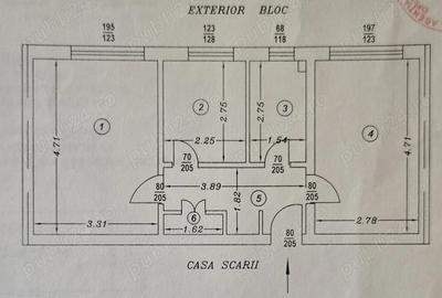 Apartament cu 2 camere decomandat în Central - 2