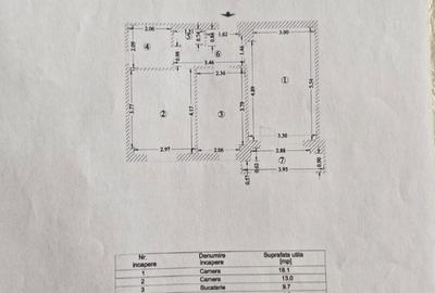Apartament cu 2 camere decomandat în Central - 1