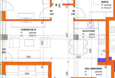 Apartament vanzare, 3 camere, 69 mp- bloc nou, et 1, centru - 3