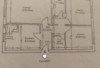 Poarta 6 piata-apartament 3 camere decomandat cu gaze - 20