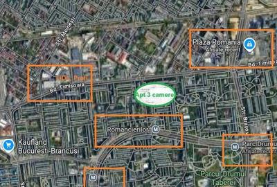 Metrou Romancierilor, bloc anvelopat, instalatii noi, langa Lidl, Plaza Mall - 3