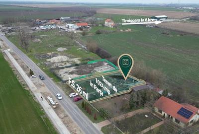 Teren de 1024 mp, în Parța - 1