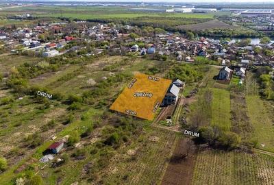 STEFANESTII DE JOS - SOS STEFANESTI,TEREN 2987 MP,STB 4 MIN,DESCHIDERE 36 ML - 4