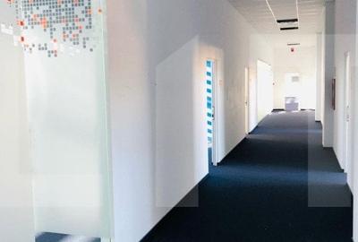 Spatiu 750 mp , open space si compartimentari , finisat clasa A