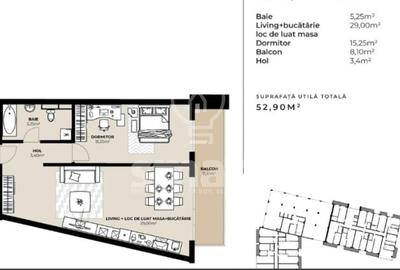 Apartament 2 camere, bloc nou, Marasti - 4