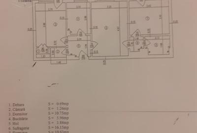 Apartament cu 3 camere semidecomandat în Chibrit - 10