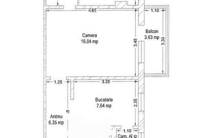 Apartament cu 3 camere în Micălaca - 1