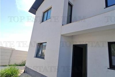 Vila individuala cuplata 4 camere P+1+M, cu incalzire in pardoseala si toate uti Vila individuala cuplata 4 camere P+1+M, cu incalzire in pardoseala si toate uti - 2