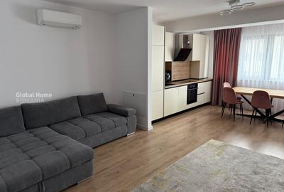 Apartament cu 2 camere semidecomandat, mobilat în Pipera - 7