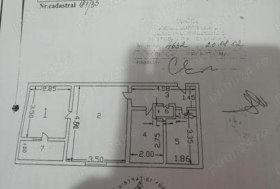 Apartament cu 2 camere semidecomandat în Central - 1