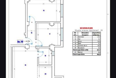 Apartament cu 3 camere semidecomandat în Ghercești - 2