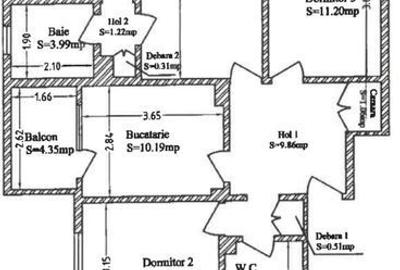 Apartament cu 4 camere semidecomandat în Militari - 5
