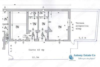 Apartament cu 3 camere semidecomandat în Central - 1