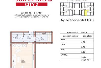 GARSONIERA 36 MP UTILI IN SUBCETATE SI CU CREDITE BANCARE - 14