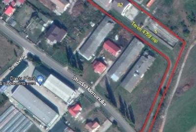 Hale , teren depozitare / productie , acces TIR - 1