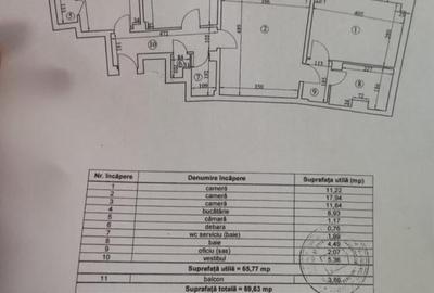 Apartament cu 3 camere, mobilat în Apărătorii Patriei - 8