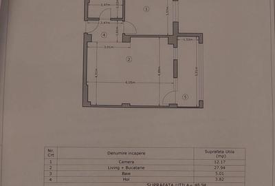 Apartament cu 2 camere decomandat în Roșu - 8