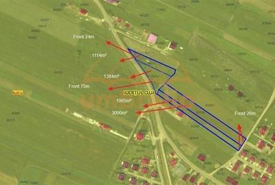 Teren de vanzare Jucu de Mijloc Intravilan 7.463/?
