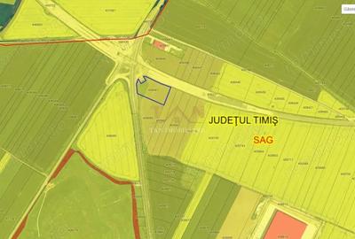 Teren intravilan langa centura Sag - 2