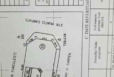 Teren Construcții intravilan de 344 mp, în Rahova - 10
