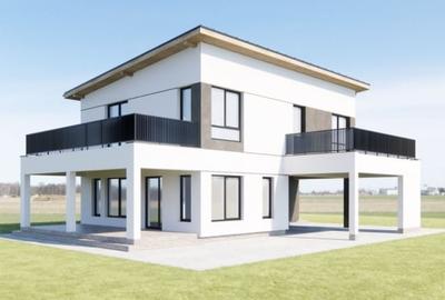 Casa individuala la rosu - 130 mp utili, teren 440 mp, drum privat - 2