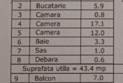 Apartament cu 2 camere decomandat, mobilat în Brâncoveanu - 12