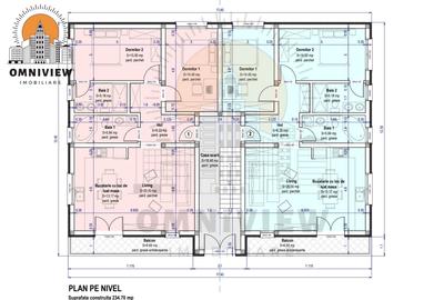 Apartament cu 3 camere decomandat în Exterior Est - 7