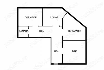 Inchiriere apartament 2 camere, 70 mp, etaj 1, mobilat ?i utilat - 6
