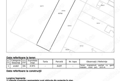 Teren de 4971 mp, în Lipovei - 2