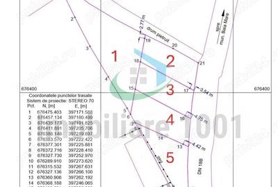 Teren intravilan 6300 mp, Carbunari, parcelat, acces la doua drumuri publice - 6